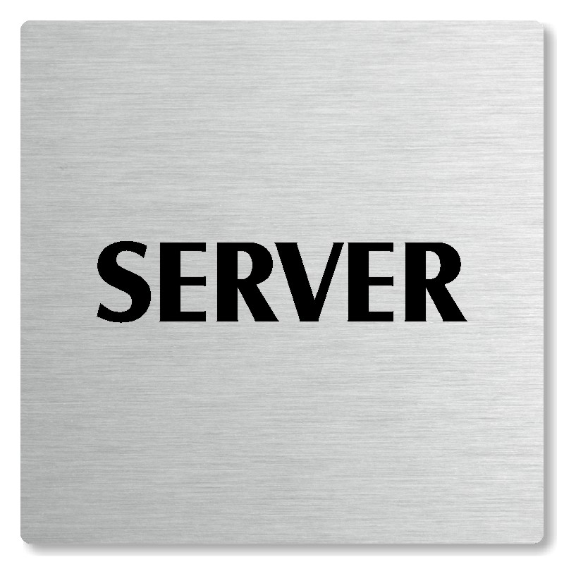 Server, 118x118mm, stříbrná, Nevada